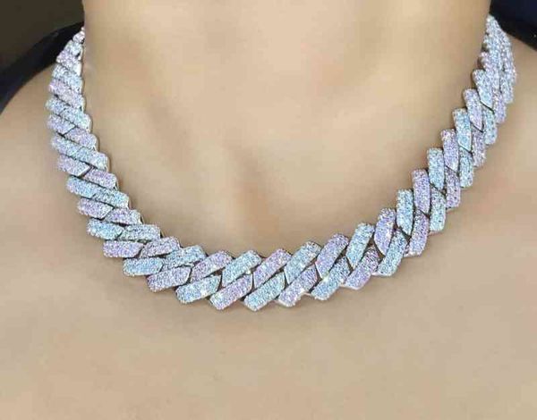 provence real moisasnite diamond two-tone 1m cuban link necklace hip-hop jewelry women, Silver
provence real moisasnite diamond two-tone 1m cuban link necklace hip-hop jewelry women, Silver