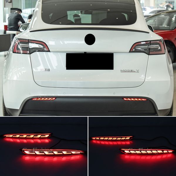 2pcs for tesla model 3 2016-2022 model y 2019-2022 rear fog lamp brake light dynamic turn signal reflector led bumper light
2pcs for tesla model 3 2016-2022 model y 2019-2022 rear fog lamp brake light dynamic turn signal reflector led bumper light