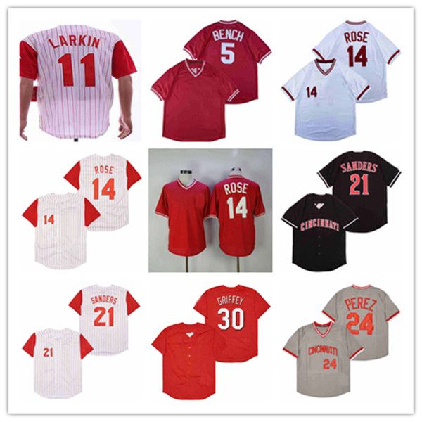 baseball jerseys retro pete rose reds baseball jerseys johnny bench barry larkin chri sabo deion sanders 30 ken griffey jr. joe morgan tony, Blue;black
baseball jerseys retro pete rose reds baseball jerseys johnny bench barry larkin chri sabo deion sanders 30 ken griffey jr. joe morgan tony, Blue;black
