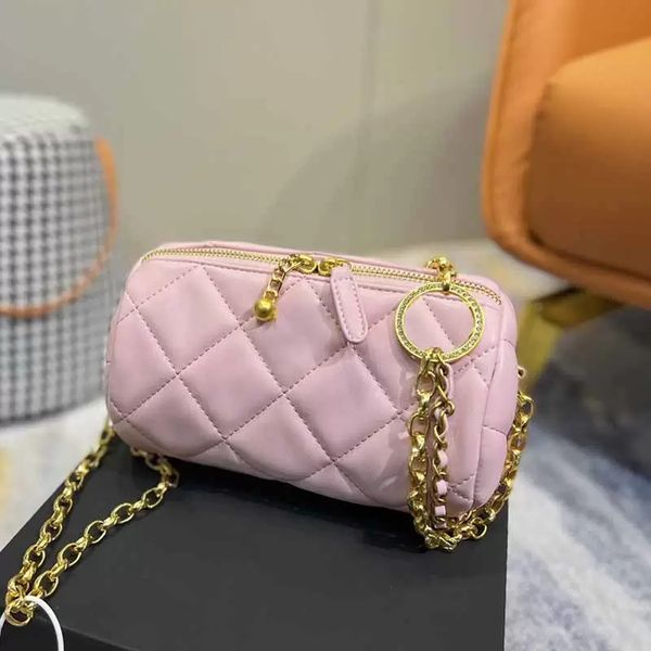 22 new women designer bowling bags genuine leather zipper shoulder bag luxury gold-tone metal chain hardware quilted diamond quilting french
22 new women designer bowling bags genuine leather zipper shoulder bag luxury gold-tone metal chain hardware quilted diamond quilting french