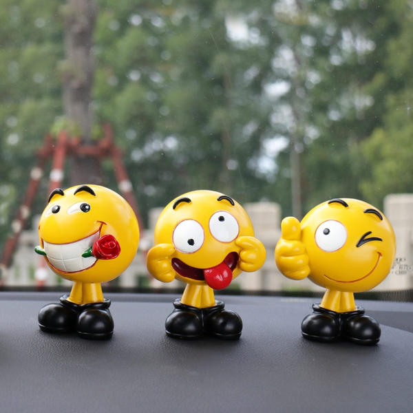 1pcs funny car styling shaking head car dashboard ornament cute expression fashion trend decor toys interior accessories
1pcs funny car styling shaking head car dashboard ornament cute expression fashion trend decor toys interior accessories