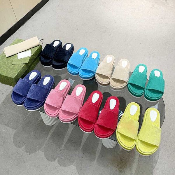 designer platform sandal women fashion summer slippers pink cotton sponge suede beach indoor casual slipper size 35-43 with logo, Black
designer platform sandal women fashion summer slippers pink cotton sponge suede beach indoor casual slipper size 35-43 with logo, Black
