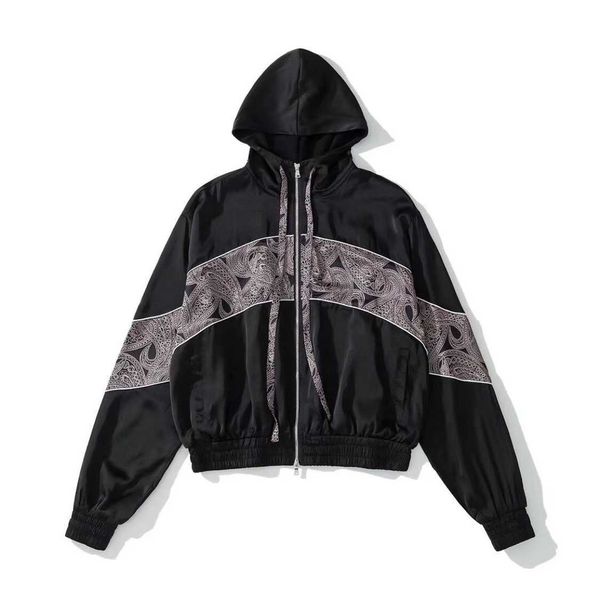 texture high original cashew new nut flower namias hooded short childe style leisure sports silk coat, Black;brown
texture high original cashew new nut flower namias hooded short childe style leisure sports silk coat, Black;brown