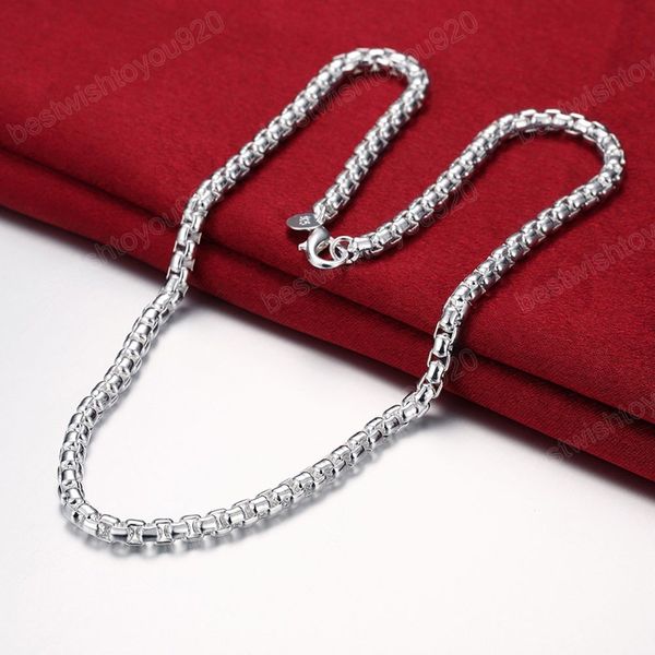 fashion 925 silver 4mm round box chain necklaces classic jewelry 20/24 inches for men woman necklace party christmas gifts
fashion 925 silver 4mm round box chain necklaces classic jewelry 20/24 inches for men woman necklace party christmas gifts