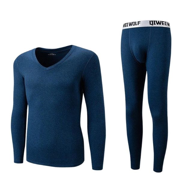 men's thermal underwear men set man long johns winter korean fleece plus size 4xl s1zp#, Black;white
men's thermal underwear men set man long johns winter korean fleece plus size 4xl s1zp#, Black;white