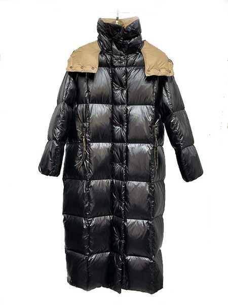 long womens down jacket france brand luxurys designers puffer jackets coat size 0--3, Black
long womens down jacket france brand luxurys designers puffer jackets coat size 0--3, Black
