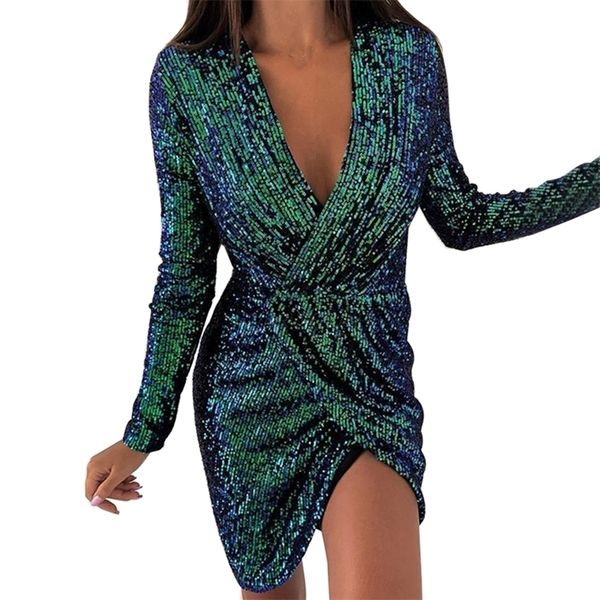 adisputent women v neck slip bodycon dress female long sleeve glitter mini dress sequini shiny dress clubwear vestidos y200418, Black;pink
adisputent women v neck slip bodycon dress female long sleeve glitter mini dress sequini shiny dress clubwear vestidos y200418, Black;pink