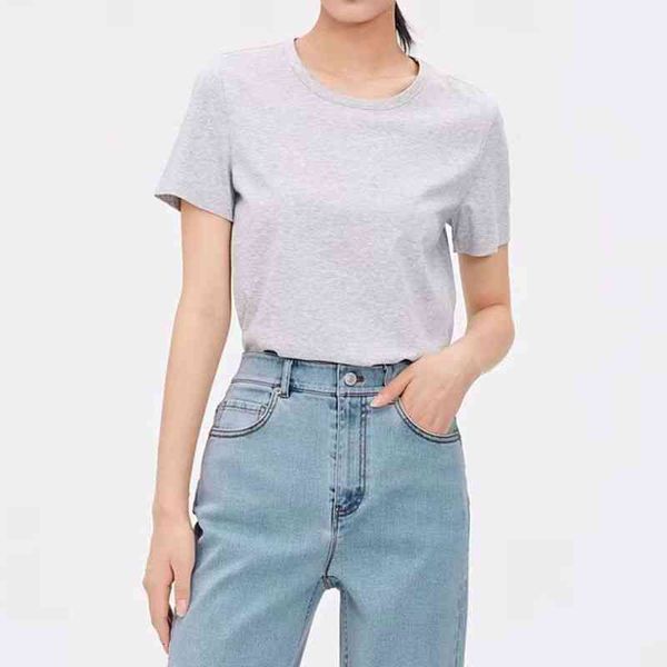women's tshirt spring and summer national product light s high count combed cotton knitted round neck short sleeve tshirt women, White
women's tshirt spring and summer national product light s high count combed cotton knitted round neck short sleeve tshirt women, White