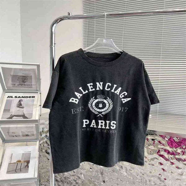 2022 designer bal t shirt 2022 men's loose and versatile fashion retro plain short sleeve t-shirt for men women q7a5, White;black
2022 designer bal t shirt 2022 men's loose and versatile fashion retro plain short sleeve t-shirt for men women q7a5, White;black