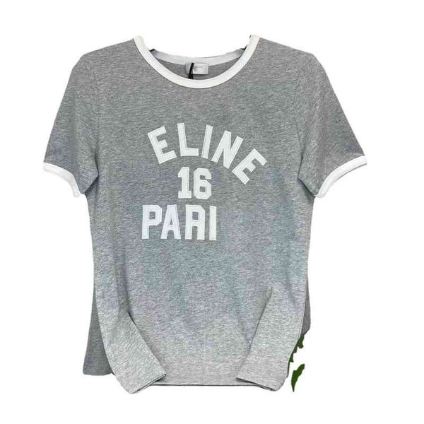 home 2022 summer new wear grey splicing paste cloth embroidered short sleeve t-shirt women's loose round neck top, White
home 2022 summer new wear grey splicing paste cloth embroidered short sleeve t-shirt women's loose round neck top, White