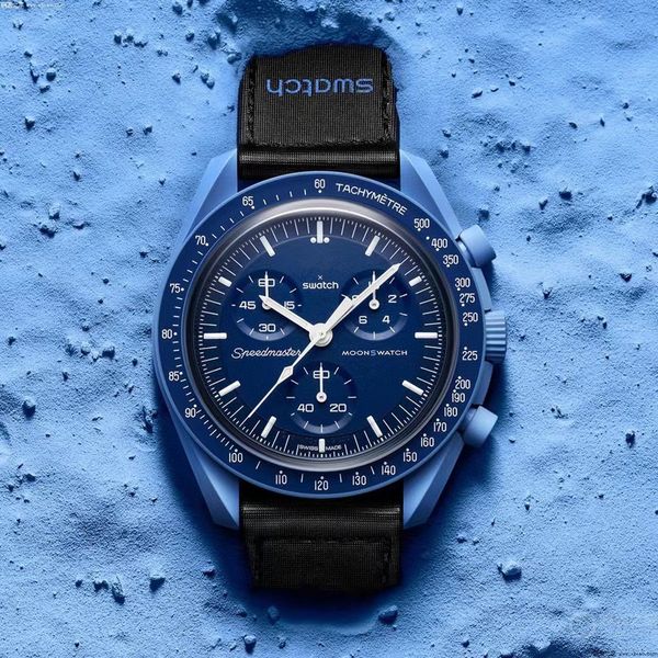 Ome-Swa High quality luxury Velcro 42mm mens wristwatch Speed Quartz Battery Chronograph work Sun Mercury Moon Earth Venus Saturn Uranus Watches Top watches
Ome-Swa High quality luxury Velcro 42mm mens wristwatch Speed Quartz Battery Chronograph work Sun Mercury Moon Earth Venus Saturn Uranus Watches Top watches