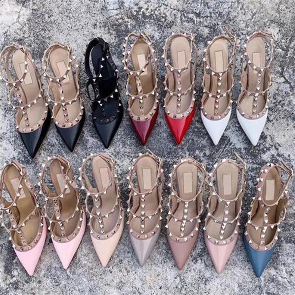 2021 designer sandals spikes high heels 2-6- cm genuine leather dress shoes high heels women shoes nude black pump patent s258c 
2021 designer sandals spikes high heels 2-6- cm genuine leather dress shoes high heels women shoes nude black pump patent s258c