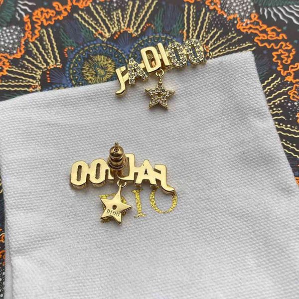 women's fashion personality trend new brand earrings wholesale home di ja diamond inlaid letter simple and versatile ear style, Silver
women's fashion personality trend new brand earrings wholesale home di ja diamond inlaid letter simple and versatile ear style, Silver