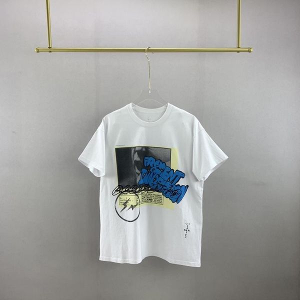 22ss foam letter print t shirt men women cotton cactus tees fashion summer, White;black
22ss foam letter print t shirt men women cotton cactus tees fashion summer, White;black