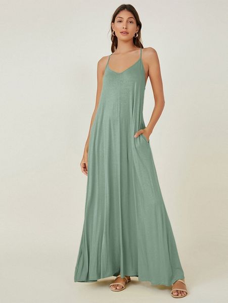 pocket side solid cami dress 37py#, Black;gray
pocket side solid cami dress 37py#, Black;gray