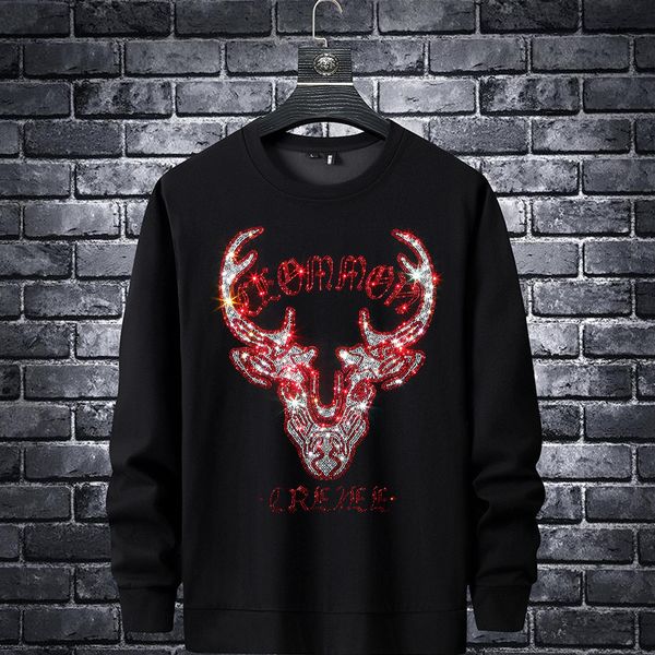 men's hoodies & sweatshirts designer autumn diamond sweater men's fashion brand korean 2021 new autumn and winter long sleeve xo4d, Black
men's hoodies & sweatshirts designer autumn diamond sweater men's fashion brand korean 2021 new autumn and winter long sleeve xo4d, Black