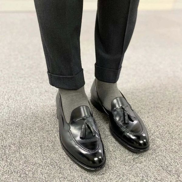 loafers men shoes pu leather solid color round toe flat heel casual fashion everyday party tassel classic versatile british peas shoes cp136, Black
loafers men shoes pu leather solid color round toe flat heel casual fashion everyday party tassel classic versatile british peas shoes cp136, Black