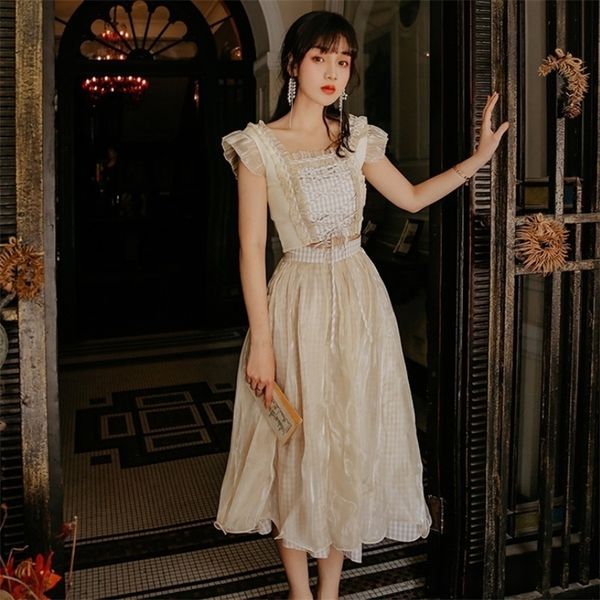 summer women off shoulder strap slash ruffles short elastic waist tulle mesh midcalf office skirt 2 piece set t200608, White
summer women off shoulder strap slash ruffles short elastic waist tulle mesh midcalf office skirt 2 piece set t200608, White
