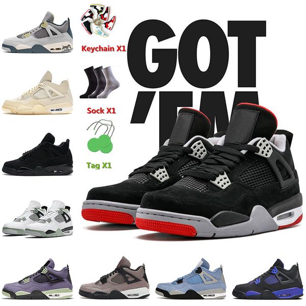 2022 retro basketball shoes 4 4s iv high bred blue thunder taupe haze off sail black cat white oreo men women canyon purple trainers sneaker
2022 retro basketball shoes 4 4s iv high bred blue thunder taupe haze off sail black cat white oreo men women canyon purple trainers sneaker