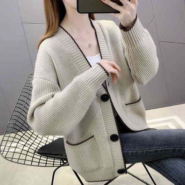 women's polos spring women's clothing korean version loose small xiangfeng knitted cardigan spring and autumn single breasted vers, White
women's polos spring women's clothing korean version loose small xiangfeng knitted cardigan spring and autumn single breasted vers, White