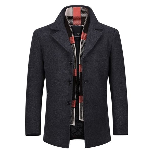 youthup wool men s coat with scarf single breasted thick coats overcoats oat mens fitness coat streetwear 4 colors m lj201106, Black
youthup wool men s coat with scarf single breasted thick coats overcoats oat mens fitness coat streetwear 4 colors m lj201106, Black