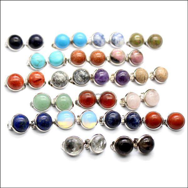 stud earrings jewelry 12mm natural stone chakra healing pink quartz opal round ear clip jewlry for women drop delivery 2 dhxs0, Golden;silver
stud earrings jewelry 12mm natural stone chakra healing pink quartz opal round ear clip jewlry for women drop delivery 2 dhxs0, Golden;silver