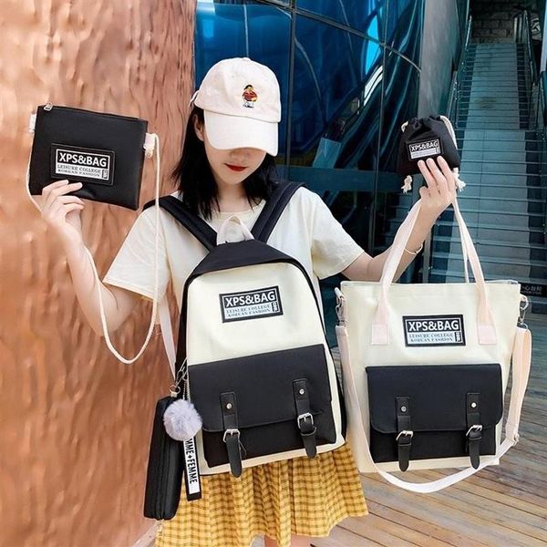 casual backpacks fashion women set school bag cute korean college shoulder bags for teenage girls kids book263c
casual backpacks fashion women set school bag cute korean college shoulder bags for teenage girls kids book263c