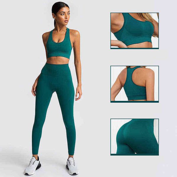 2pcs seamless women yoga set workout sportswear gym clothing fitness long sleeve crop high waist leggings sports suits t220725, White;red
2pcs seamless women yoga set workout sportswear gym clothing fitness long sleeve crop high waist leggings sports suits t220725, White;red