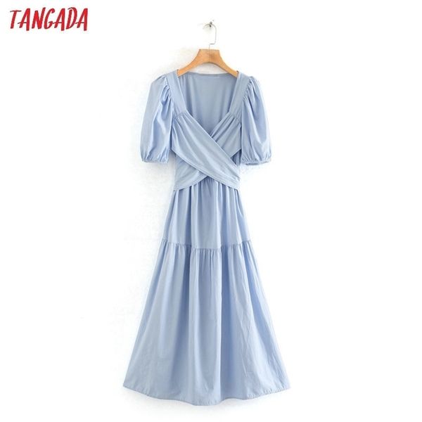 tangada fashion women blue pleated cross summer dress new arrival short sleeve ladies midi dress vestidos 2w114 t200603, White;black
tangada fashion women blue pleated cross summer dress new arrival short sleeve ladies midi dress vestidos 2w114 t200603, White;black