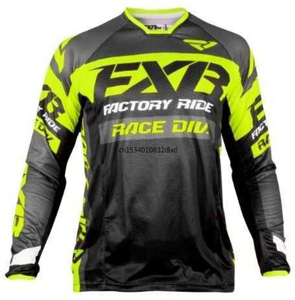 2022new cycling clothing long sleeve t shirt dh mx cross-country motorcycle riding downhill mtb jersey motocross, White;black