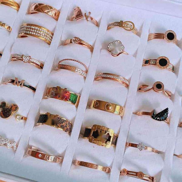 designer jewelry luxury brand ring gold plated classic vintage accessories ins new band rings ins new valentine's day gifts for men and, Silver
designer jewelry luxury brand ring gold plated classic vintage accessories ins new band rings ins new valentine's day gifts for men and, Silver