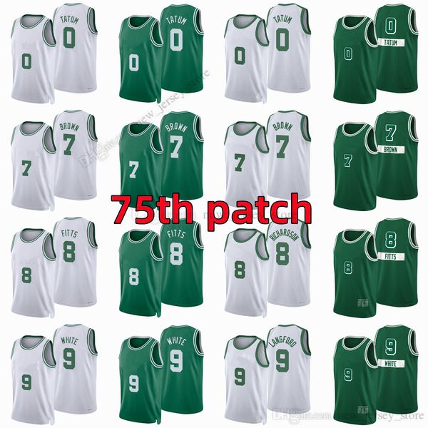 printed diamond 75th anniversary city basketball jayson 0 tatum jerseys jaylen 7 brown derrick 9 white 8 malik fitts white green man jersey, Black;red
printed diamond 75th anniversary city basketball jayson 0 tatum jerseys jaylen 7 brown derrick 9 white 8 malik fitts white green man jersey, Black;red