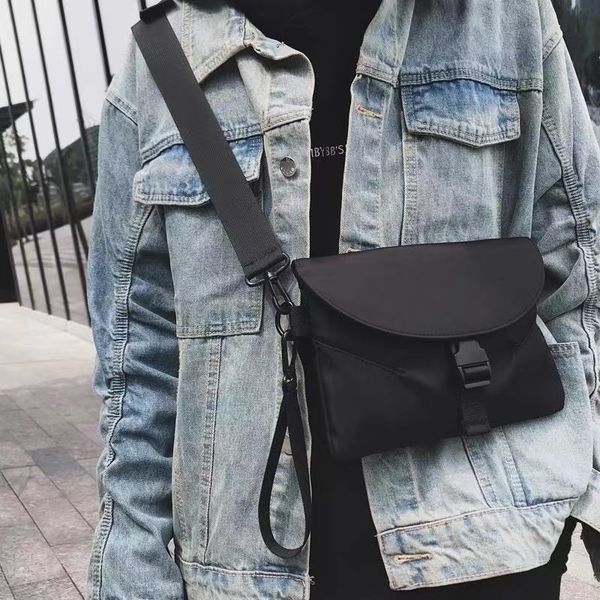 fashion leisure large capacity oblique shoulder bag men and women are available buckles front pocket black
fashion leisure large capacity oblique shoulder bag men and women are available buckles front pocket black