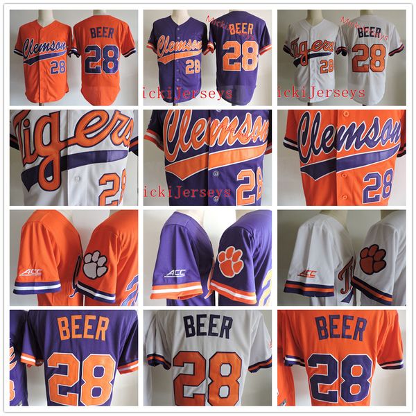 28 seth beer baseball jersey 2022 ncaa playoff clemson tigers college stitched baseball jerseys vintage wears, Black
28 seth beer baseball jersey 2022 ncaa playoff clemson tigers college stitched baseball jerseys vintage wears, Black