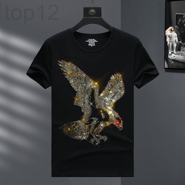 men's t-shirts designer european goods 2022 spring and summer new short sleeve t-shirt eagle golden diamond national fashion slim merce, White;black
men's t-shirts designer european goods 2022 spring and summer new short sleeve t-shirt eagle golden diamond national fashion slim merce, White;black