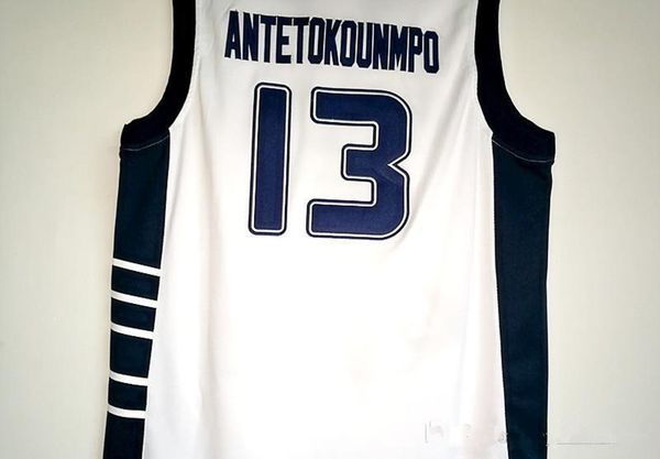 greece hellas college jerseys the alphabet basketball wears 13 giannis antetokounmpo jersey men white team sport breathable uniform low, Black;red
greece hellas college jerseys the alphabet basketball wears 13 giannis antetokounmpo jersey men white team sport breathable uniform low, Black;red