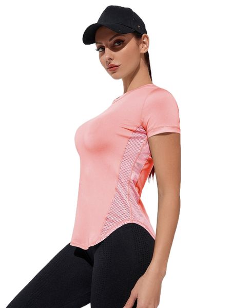 breathable softness sports tee r2i9#, Gray