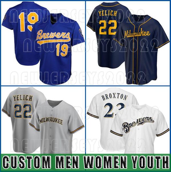 jersey custom 22 christian yelich baseball brewers 6 lorenzo cain 19 robin yount jersey 7 eric thames brandon woodruff devin williams milwau, Blue;black
jersey custom 22 christian yelich baseball brewers 6 lorenzo cain 19 robin yount jersey 7 eric thames brandon woodruff devin williams milwau, Blue;black