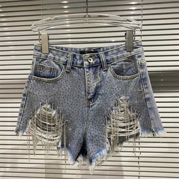 deat women tassel straight denim shorts high waist gypsophila chain fashion spring summer 11b649 210709, White;black
deat women tassel straight denim shorts high waist gypsophila chain fashion spring summer 11b649 210709, White;black