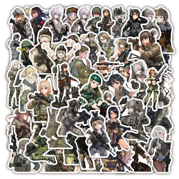 50pcs/lot cartoon army woman soldier stickers female soldier graffiti stickerfor diy luggage lapskate bicycle sticker
50pcs/lot cartoon army woman soldier stickers female soldier graffiti stickerfor diy luggage lapskate bicycle sticker