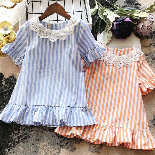 new spring autumn/winter/summer girls kids boys lace stripe dress comfortable cute baby clothes children l220715, Red;yellow
new spring autumn/winter/summer girls kids boys lace stripe dress comfortable cute baby clothes children l220715, Red;yellow