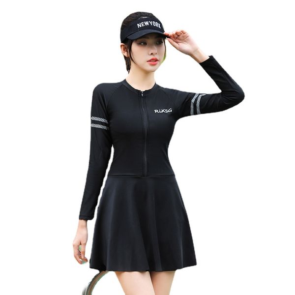 women's split conservative swimsuit pure desire for wind thin covering belly sports bathing in spring swimsuit
women's split conservative swimsuit pure desire for wind thin covering belly sports bathing in spring swimsuit