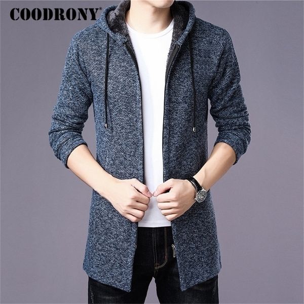 coodrony sweater men clothes winter thick warm long cardigan men with hood sweater coat with cotton liner zipper coats h004 201202, White;black
coodrony sweater men clothes winter thick warm long cardigan men with hood sweater coat with cotton liner zipper coats h004 201202, White;black
