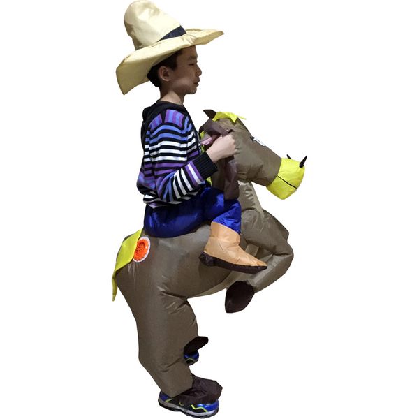 mascot doll costume kids cow boy rider horse brown cowboy horse inflatable 6 to 9 age kids costume halloween costume for kids christmas, Red;yellow
mascot doll costume kids cow boy rider horse brown cowboy horse inflatable 6 to 9 age kids costume halloween costume for kids christmas, Red;yellow