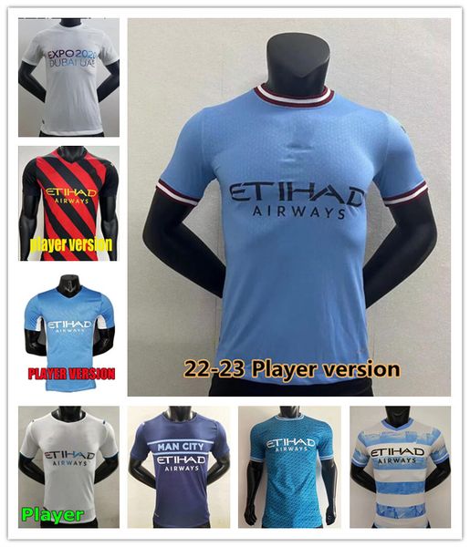 player version haaland 22 23 manchester soccer jersey grealish g. jesus city sterling ferran de bruyne 2022 2023 kun aguero mahrez foden rod, Black;yellow
player version haaland 22 23 manchester soccer jersey grealish g. jesus city sterling ferran de bruyne 2022 2023 kun aguero mahrez foden rod, Black;yellow
