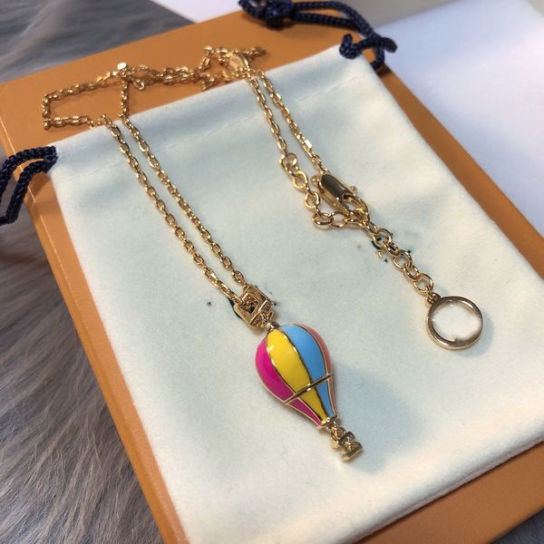 luxury necklace designer jewelry air balloon for womens men fashion brands necklaces valentine's day birthday gift with box, Silver
luxury necklace designer jewelry air balloon for womens men fashion brands necklaces valentine's day birthday gift with box, Silver