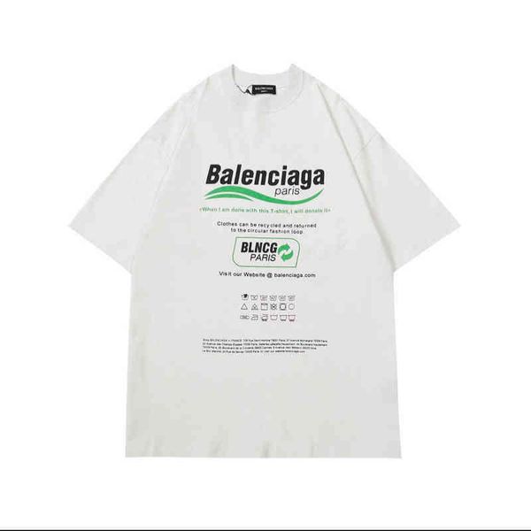 balencaigass designer t shirts version of correct environmental protection short sleeve shirts active glue, White;black
balencaigass designer t shirts version of correct environmental protection short sleeve shirts active glue, White;black