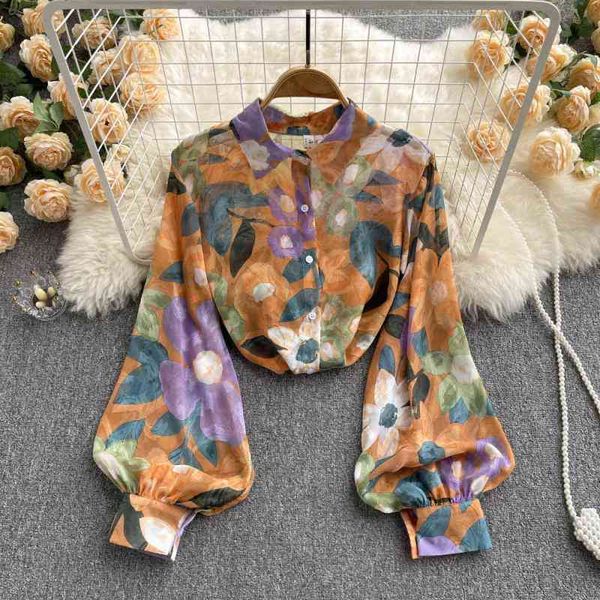 women's blouses shirts printed shirt women's 2022 spring and autumn loose lantern sleeve shirt oil painting chiffon fashion dwpq, White
women's blouses shirts printed shirt women's 2022 spring and autumn loose lantern sleeve shirt oil painting chiffon fashion dwpq, White