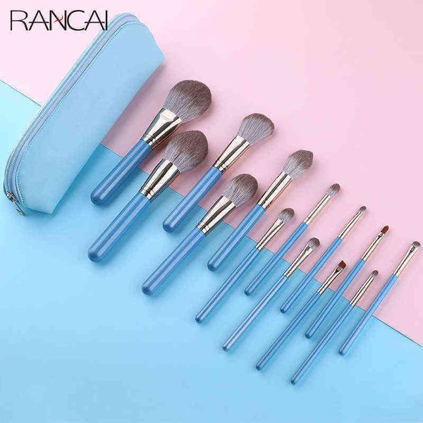 rancai makeup brushes set 13pcs with leather bag foundation powder blush eyeshadow eyebrow brush soft hair cosmetic tool 0311
rancai makeup brushes set 13pcs with leather bag foundation powder blush eyeshadow eyebrow brush soft hair cosmetic tool 0311