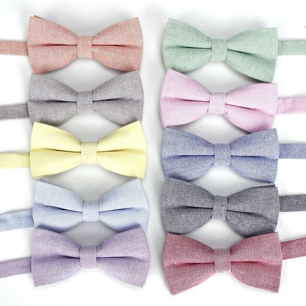 brand mens red blue gray solid color cotton bow tie for man wedding groom fashion bowtie butterfly gravats corbatos, Black;gray
brand mens red blue gray solid color cotton bow tie for man wedding groom fashion bowtie butterfly gravats corbatos, Black;gray